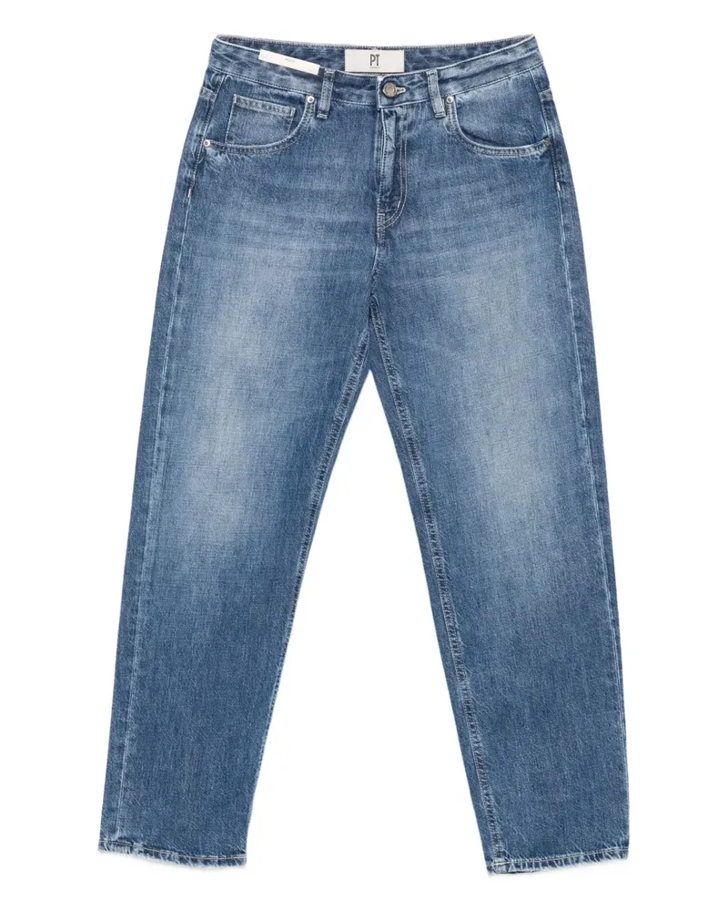 PT TORINO VPTIZ0.OA5070 cotton trousers - Blau Blau