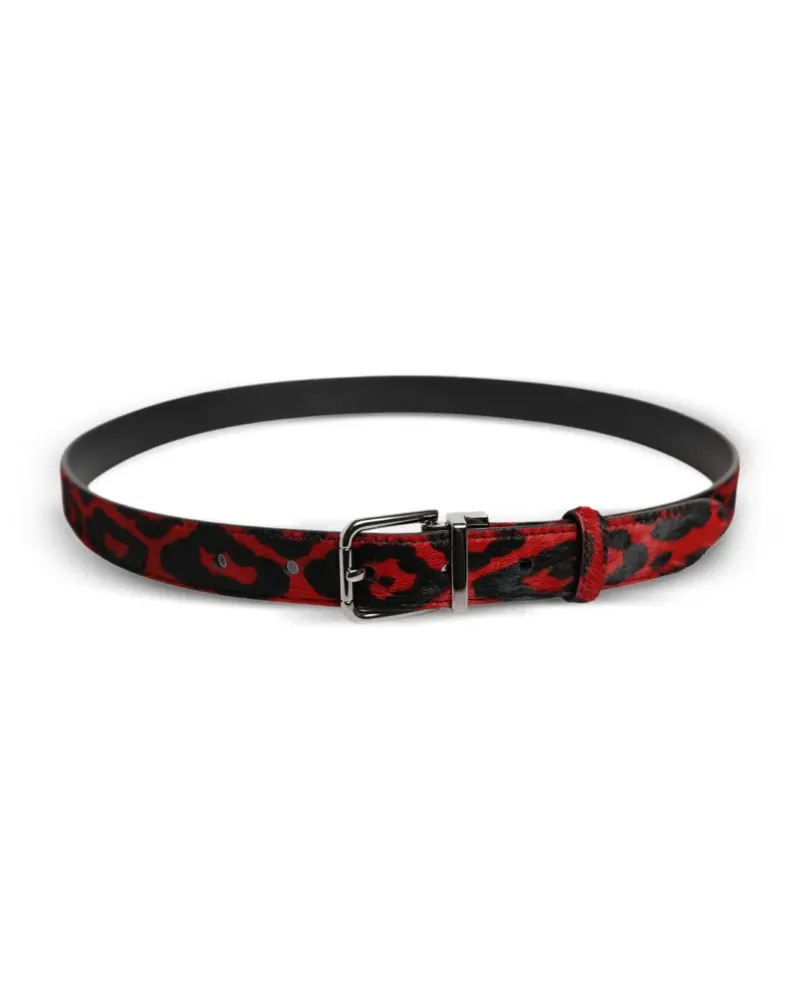 Dolce & Gabbana buckle belt - Rot Rot