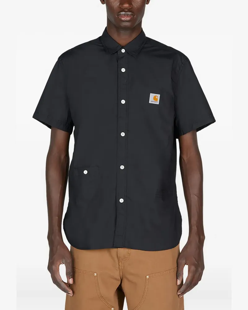 Junya Watanabe x Carhartt Hemd mit Tasche - Schwarz Schwarz