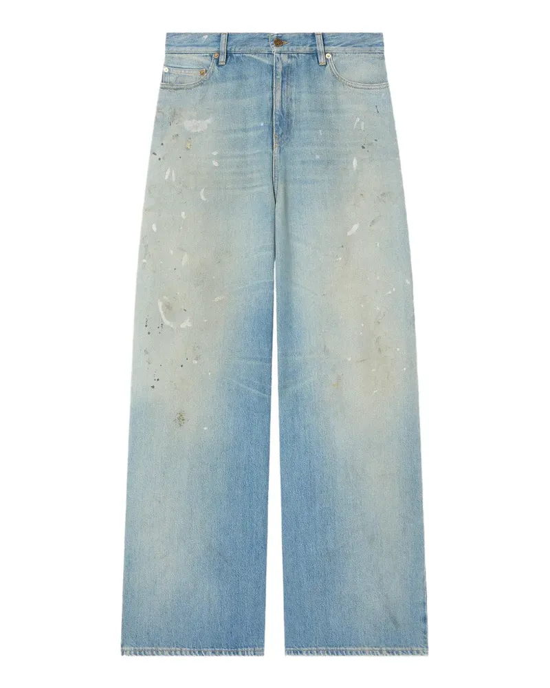 Golden Goose Jeans aus hellblauem Denim Blau