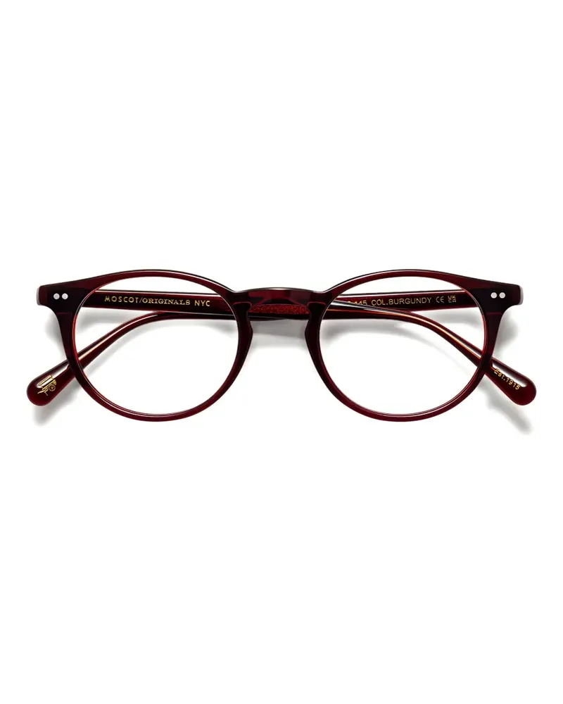 MOSCOT Frankie round-frame glasses - Rot Rot