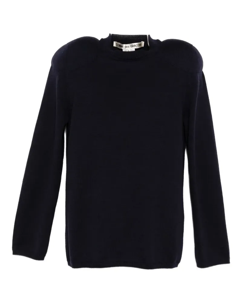 Comme des Garçons Pullover mit betonten Schultern - Blau Blau