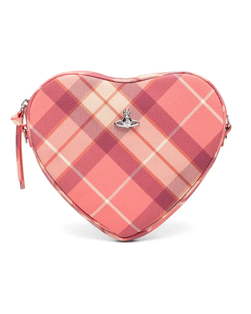 Vivienne Westwood Alexa Heart Umhängetasche - Rosa Rosa