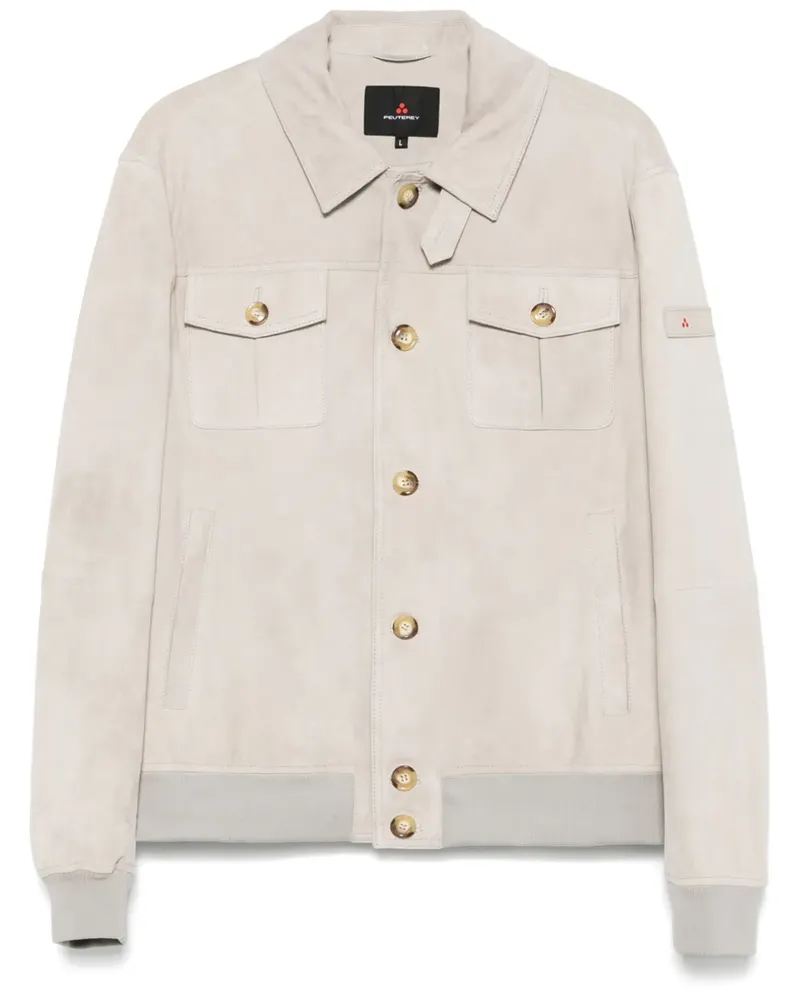 Peuterey Jacke aus Wildleder - Nude Nude