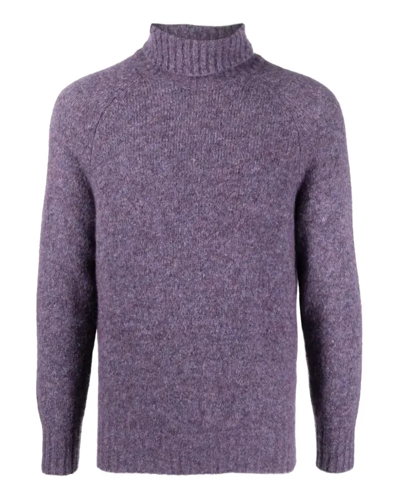Brunello Cucinelli turtleneck raglan-sleeve sweater - Violett Violett