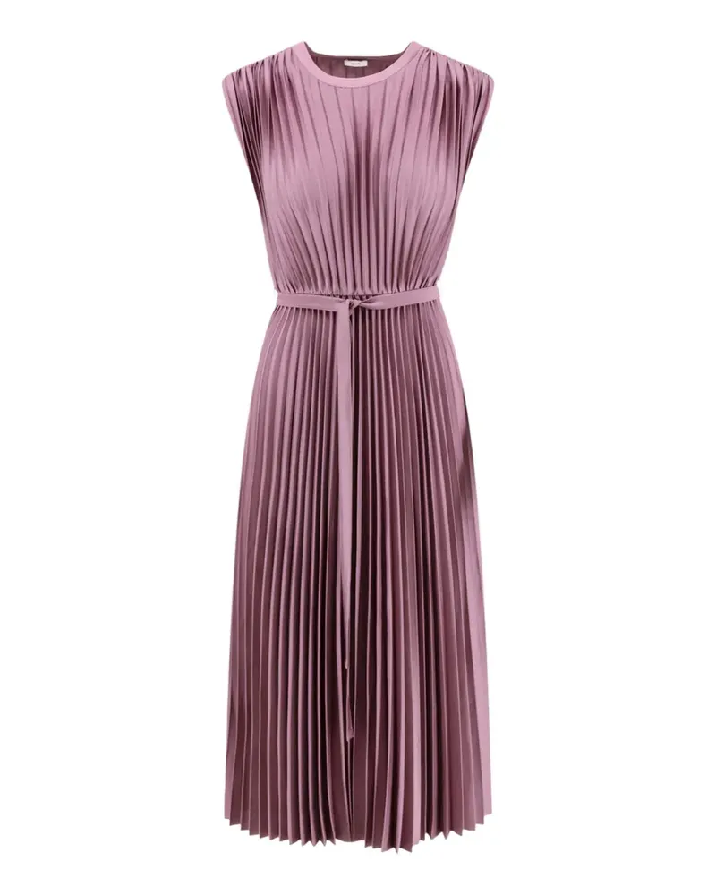 Joseph Volta pleated belted midi dress - Violett Violett