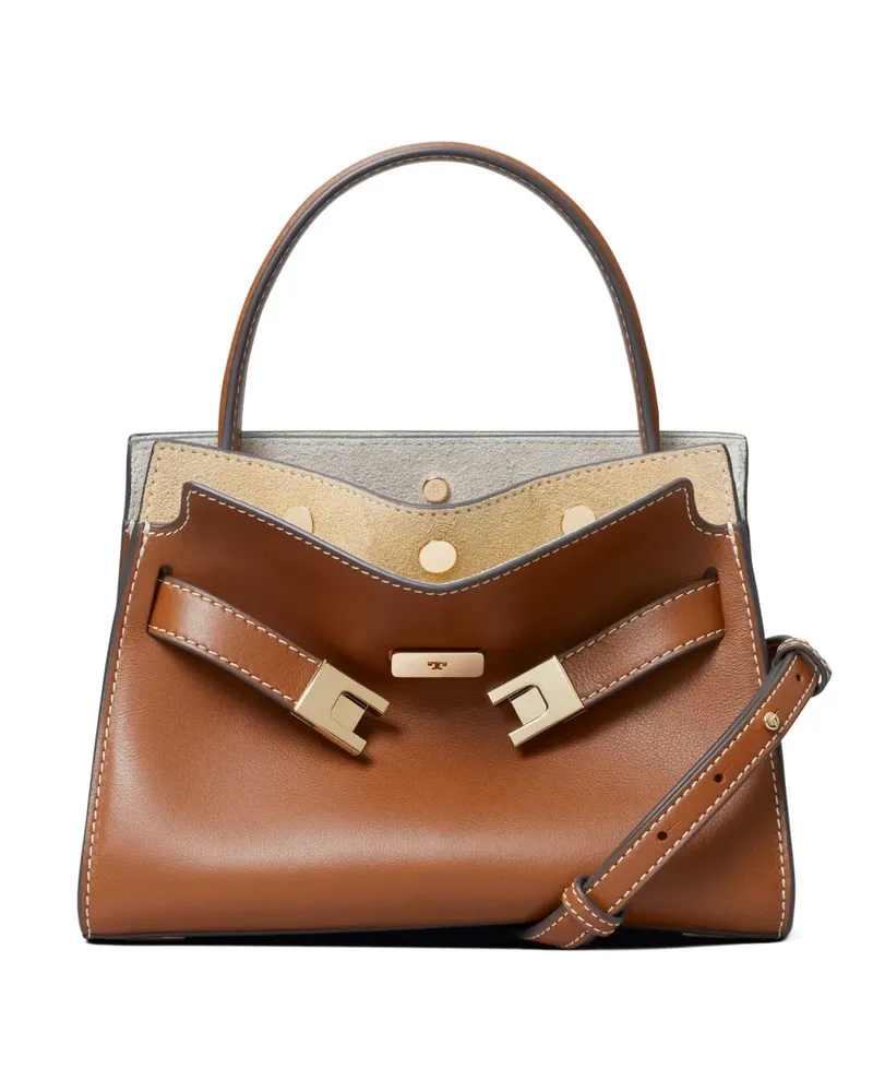 Tory Burch Petite Lee Radziwill Double Tasche - Braun Braun