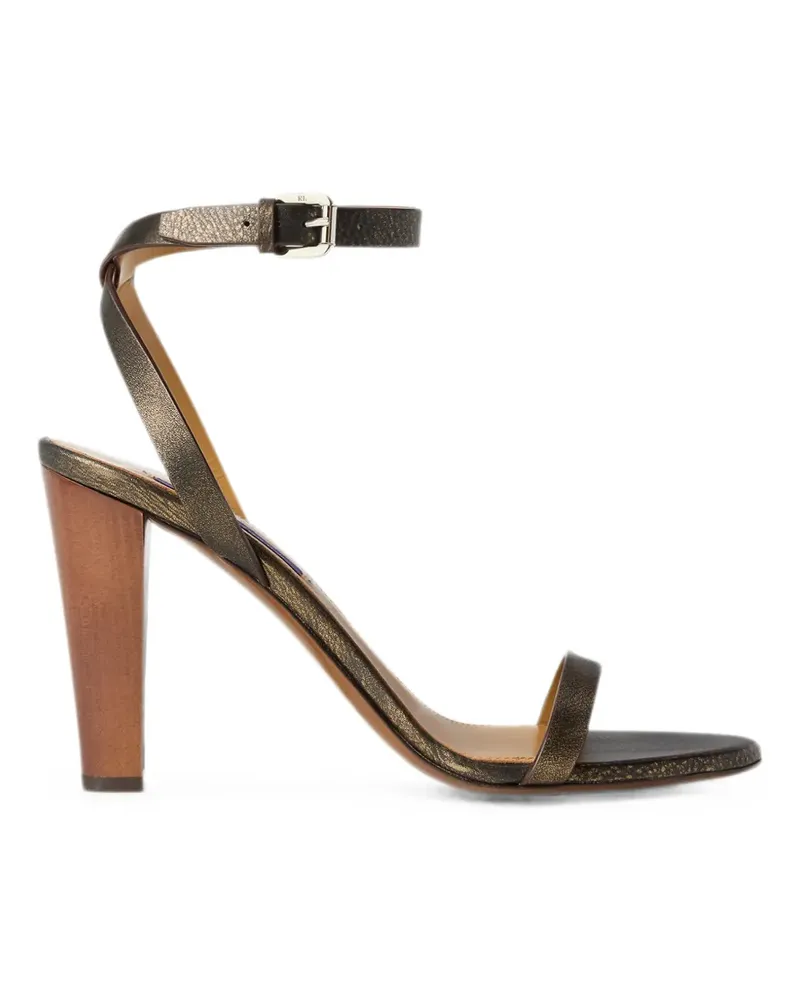 Ralph Lauren Graison strappy leather sandals - Gold Gold