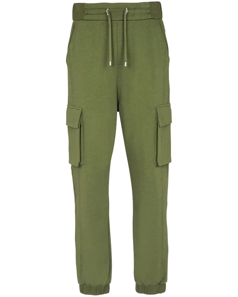 Balmain Jogginghose mit aufgesetzten Taschen - Grün Grün