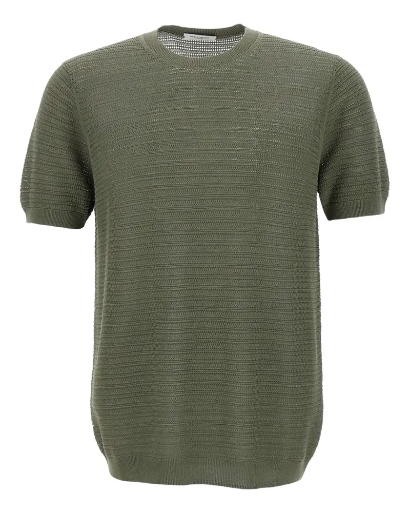 Paolo Pecora Milano T-Shirt aus Baumwolle - Grün Grün