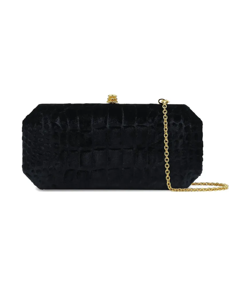 Tyler Ellis large Perry clutch bag - Schwarz Schwarz