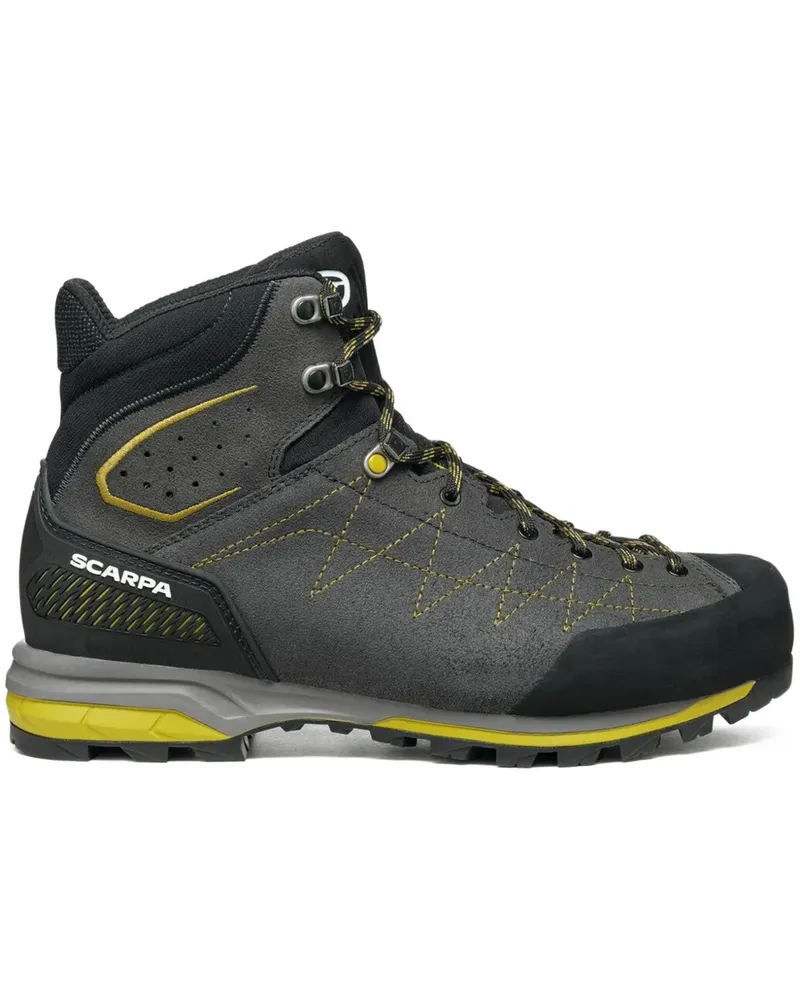 Scarpa Stiefel mit Logo-Print - Grau Grau