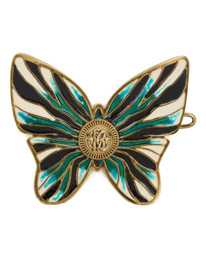 Roberto Cavalli Butterfly Haarspange - Blau Blau