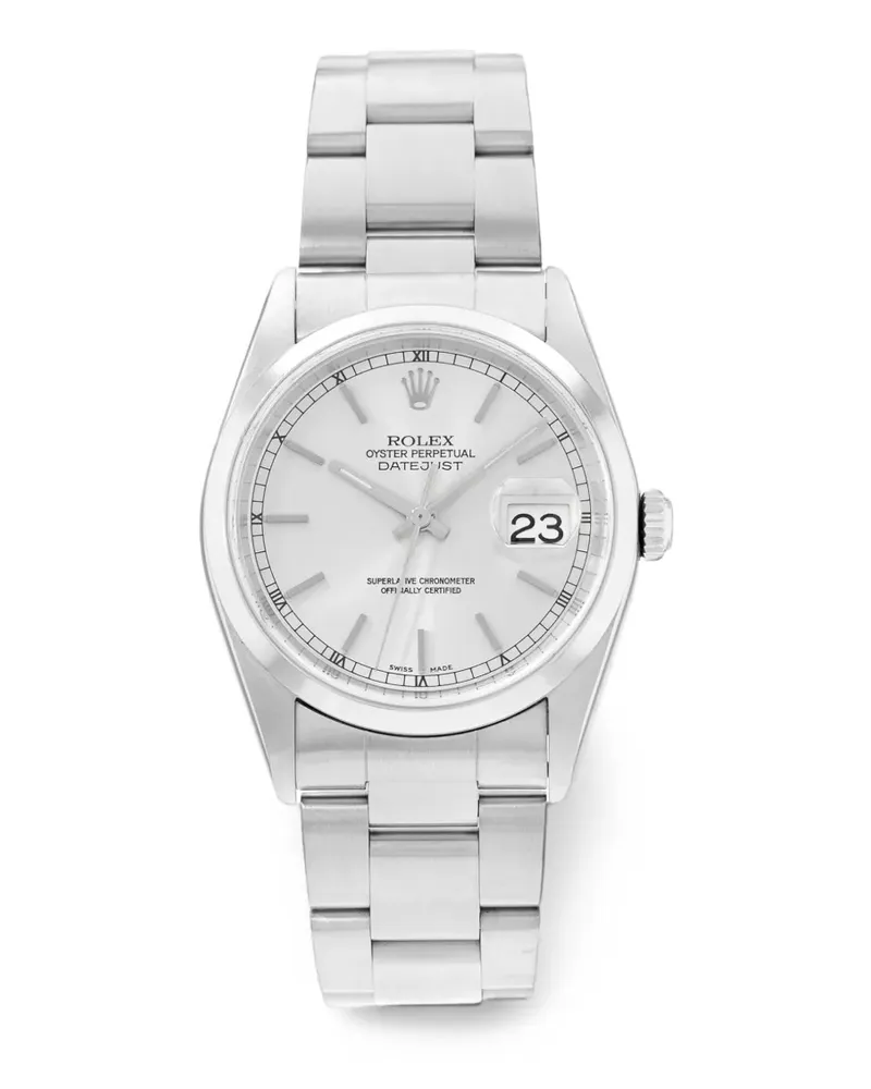 Rolex Datejust Armbanduhr 36mm - Silber Silber