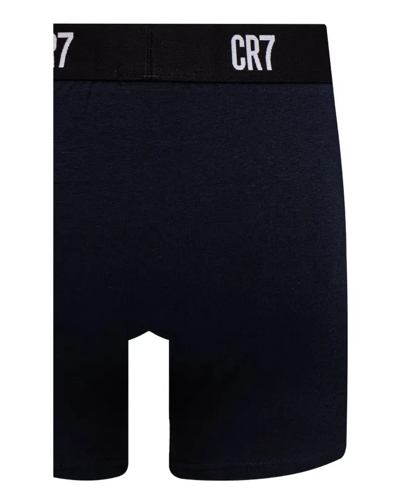 CR7 Cristiano Ronaldo Boxershorts mit Logo-Bund (10er-Set) - Schwarz Schwarz