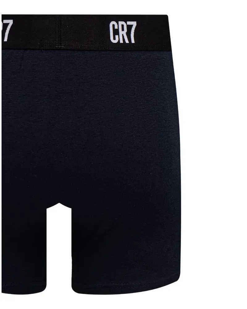 CR7 Cristiano Ronaldo Boxershorts mit Logo-Bund (10er-Set) - Schwarz Schwarz