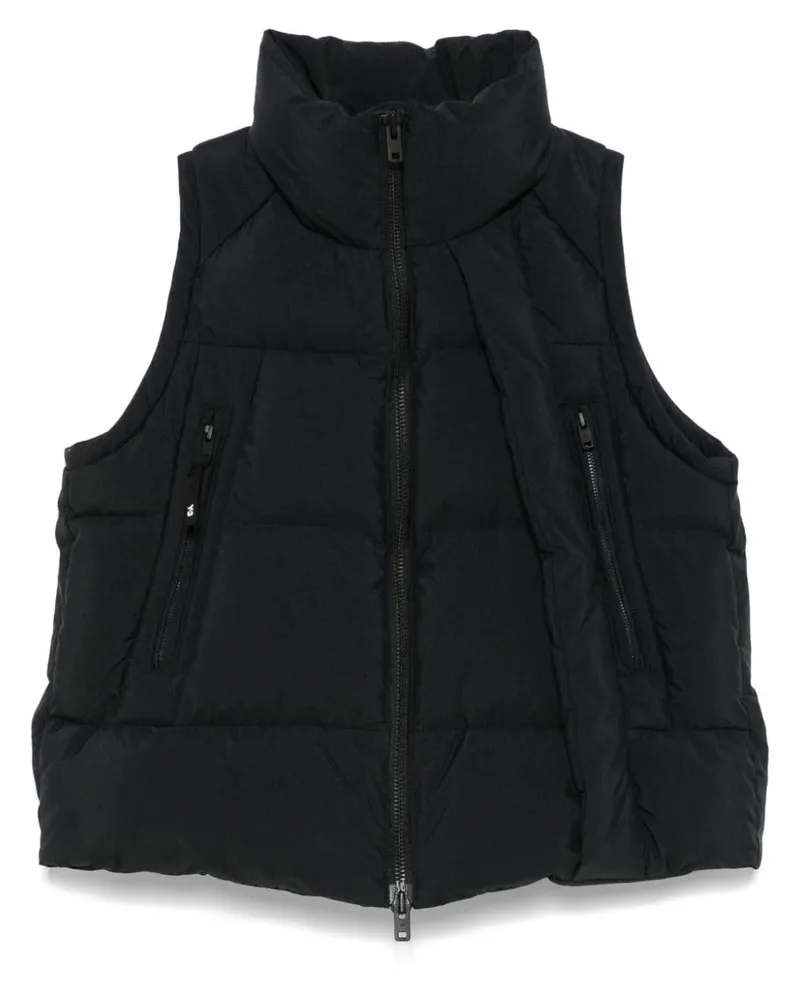 Y-3 Gefütterte Weste - Schwarz Schwarz