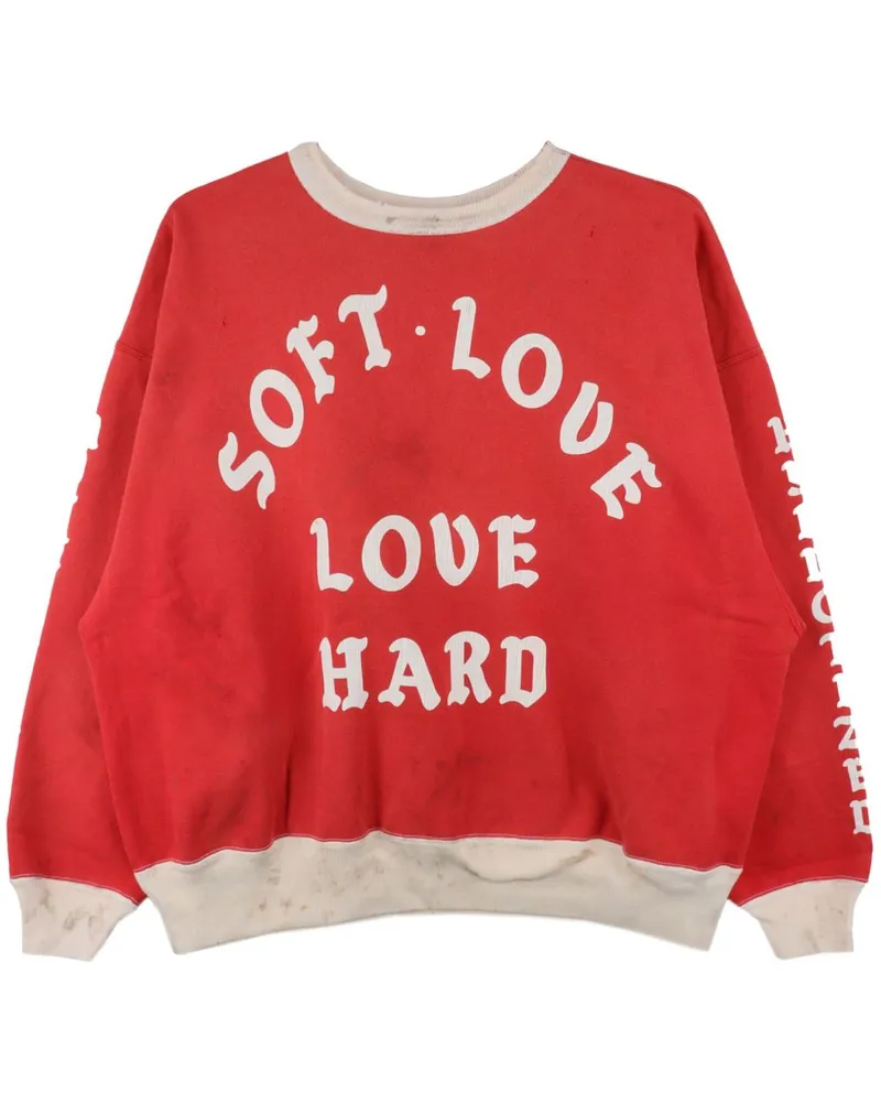SAINT MXXXXXX Soft Love Pullover - Rot Rot
