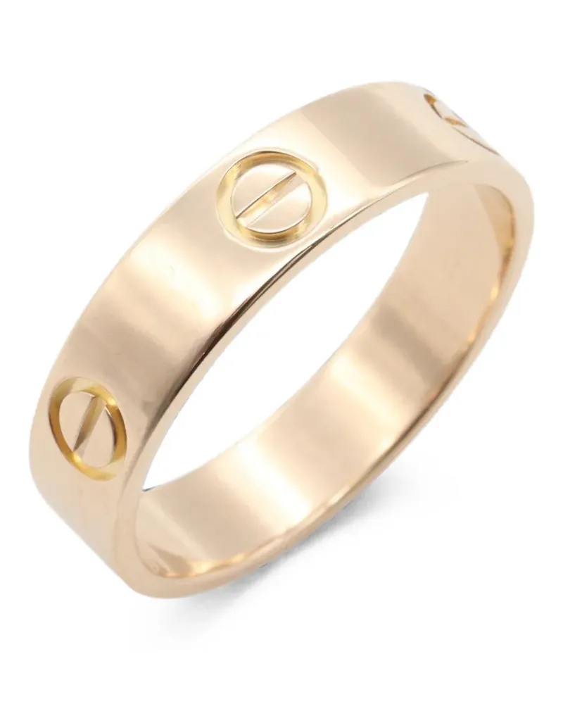 Cartier Love engraved-details ring - Gold Gold