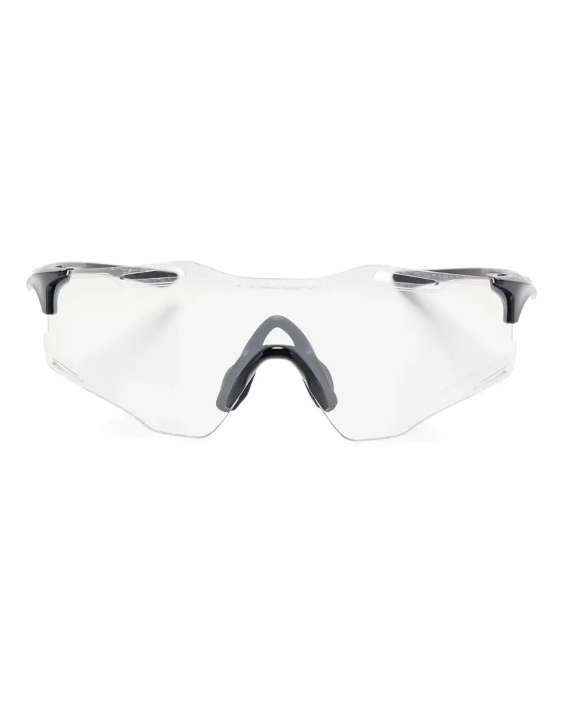 Oakley Cyber Zero Sonnenbrille mit Shield-Gestell - Schwarz Schwarz