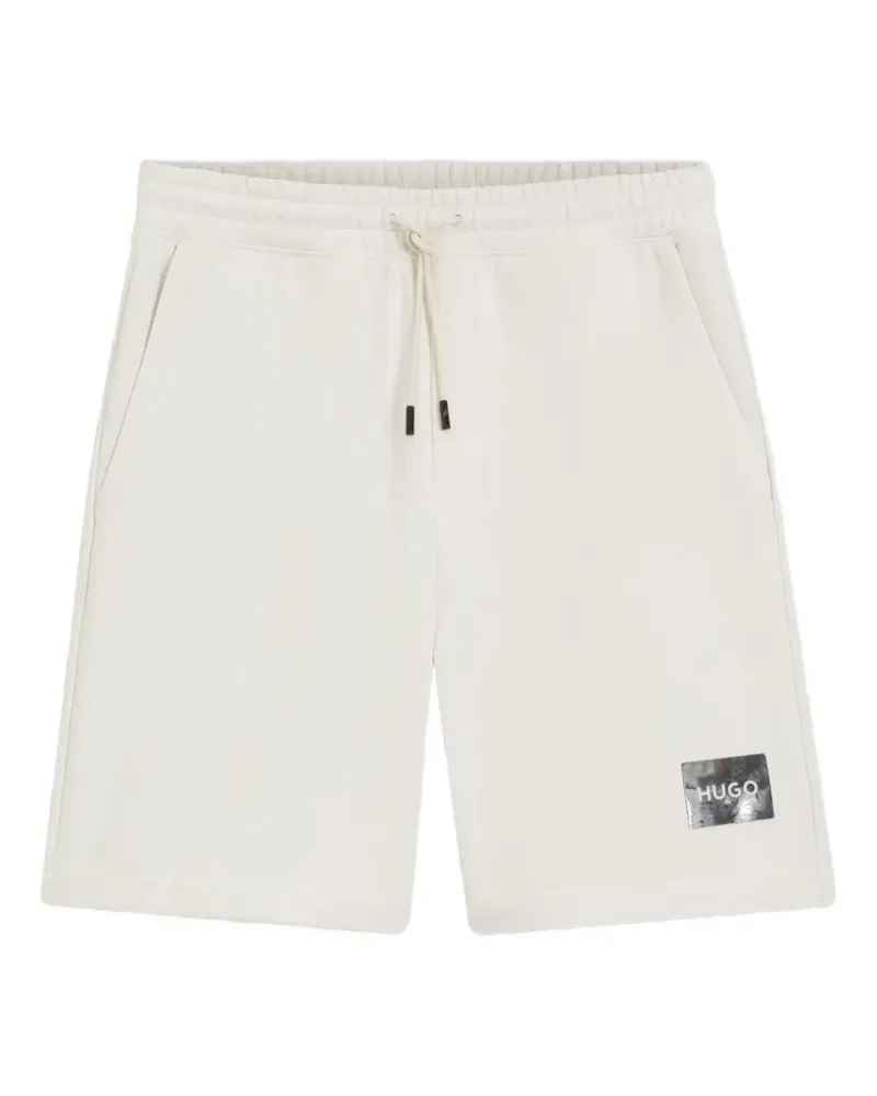 HUGO BOSS Darix Sportshorts mit Logo-Patch - Nude Nude