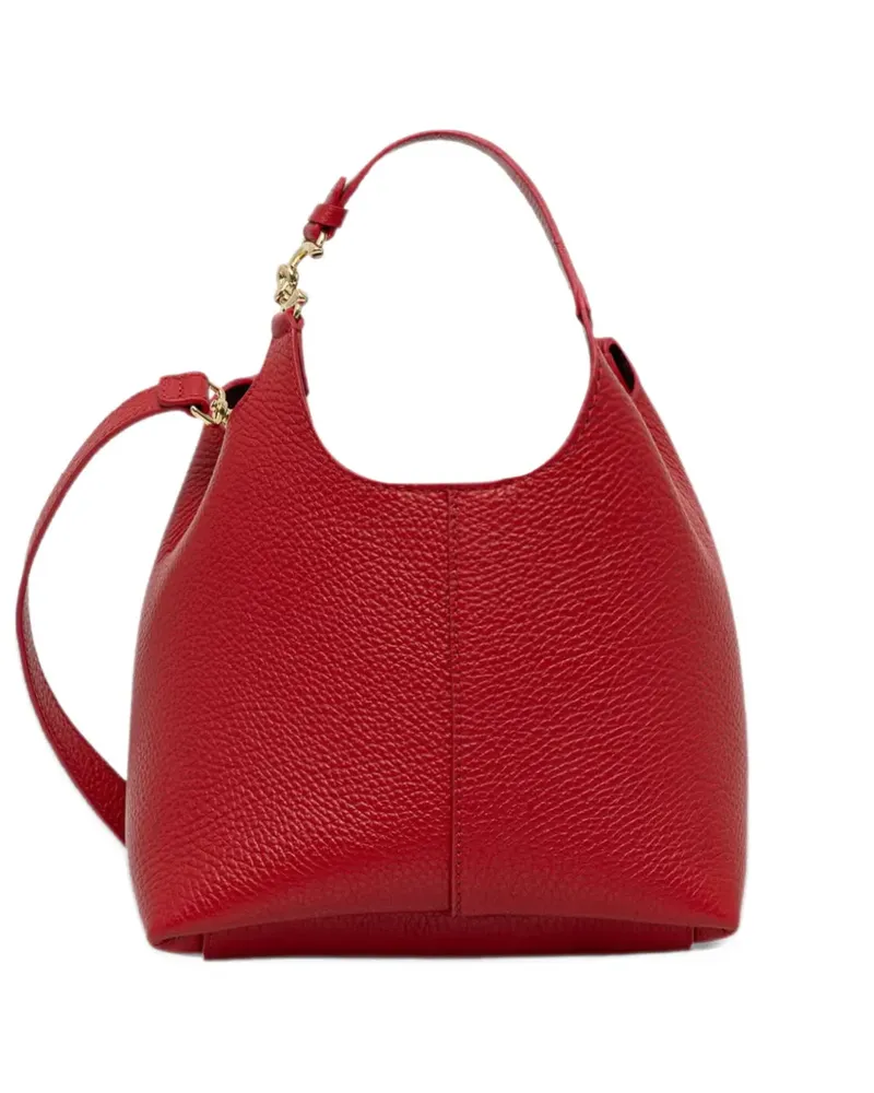 Coccinelle Tote Bag aus gekörntem Leder - Rot Rot