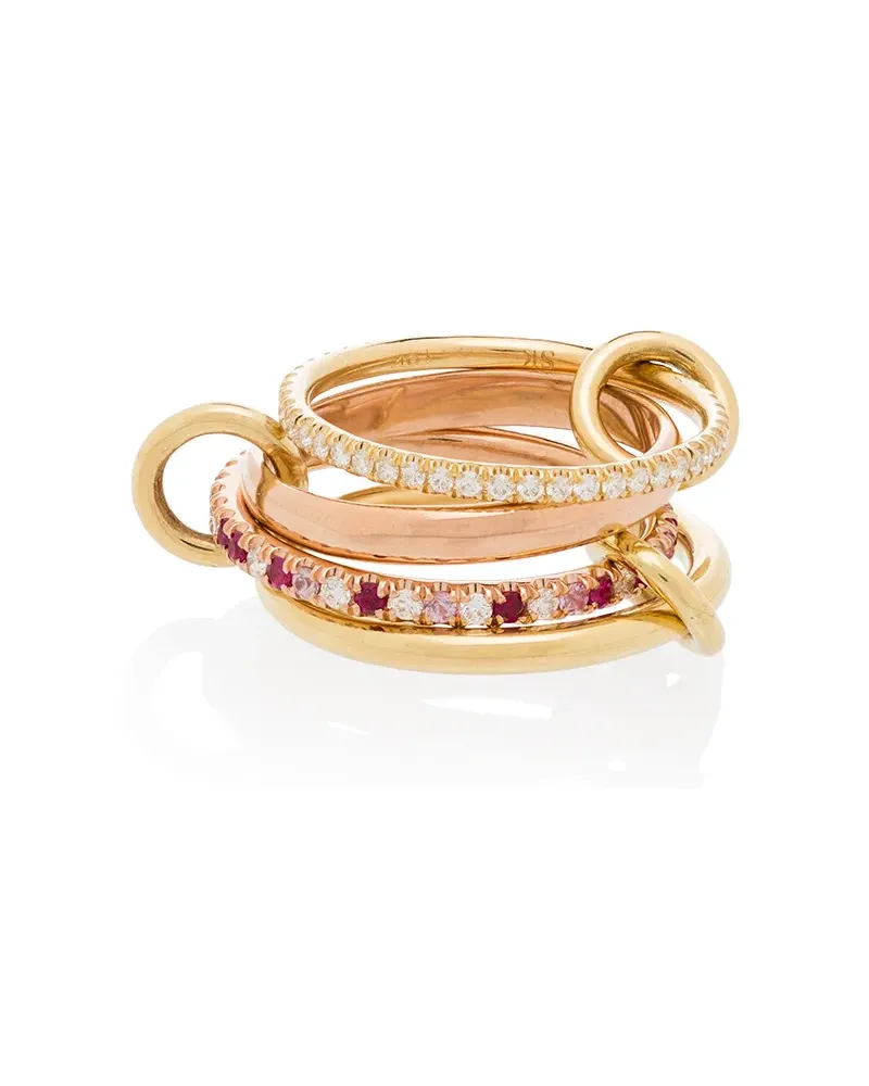 Spinelli Kilcollin 18kt Gelbgoldring mit Diamanten Gold