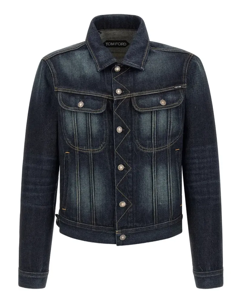Tom Ford Selvedge Icon Jeansjacke - Blau Blau