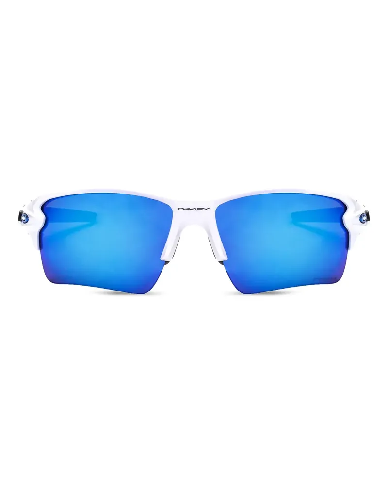 Oakley XL Flak 2.0 Sonnenbrille - Weiß Weiß