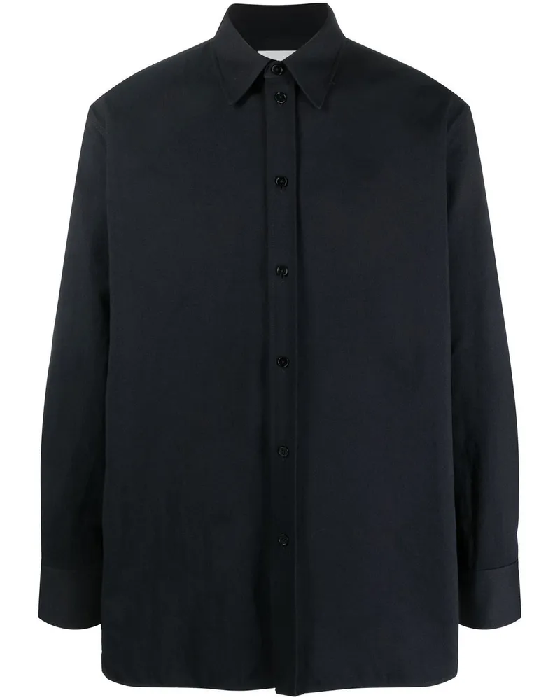 Jil Sander Langärmeliges Hemd - Blau Blau
