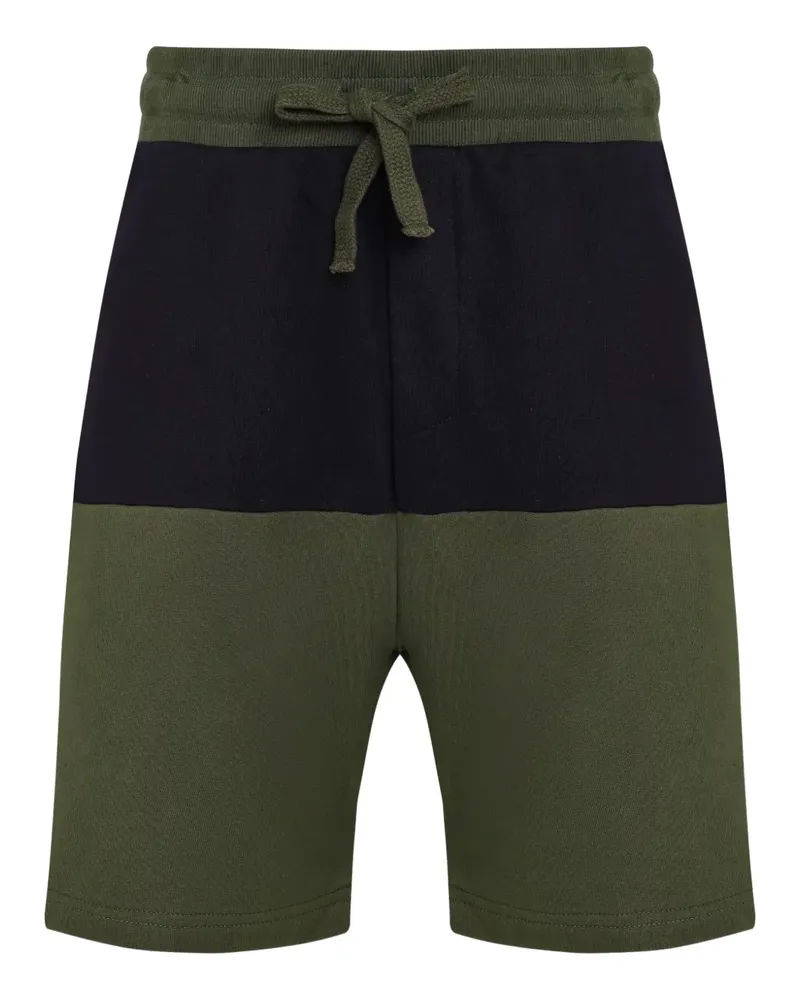 Osklen Shorts in Colour-Block-Optik - Grün Grün