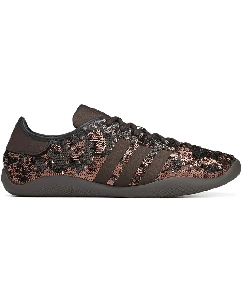 adidas x Wales Bonner Sneakers mit Pailletten - Braun Braun