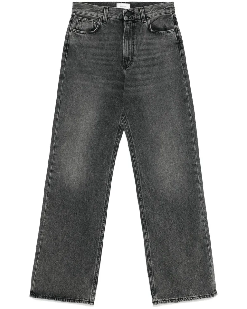 Haikure Korea Jeans - Schwarz Schwarz
