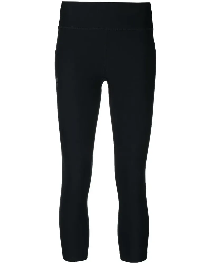 ON Leggings mit Logo-Print - Schwarz Schwarz