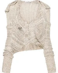 Vivienne Westwood Asymmetrischer Colette Cardigan Nude