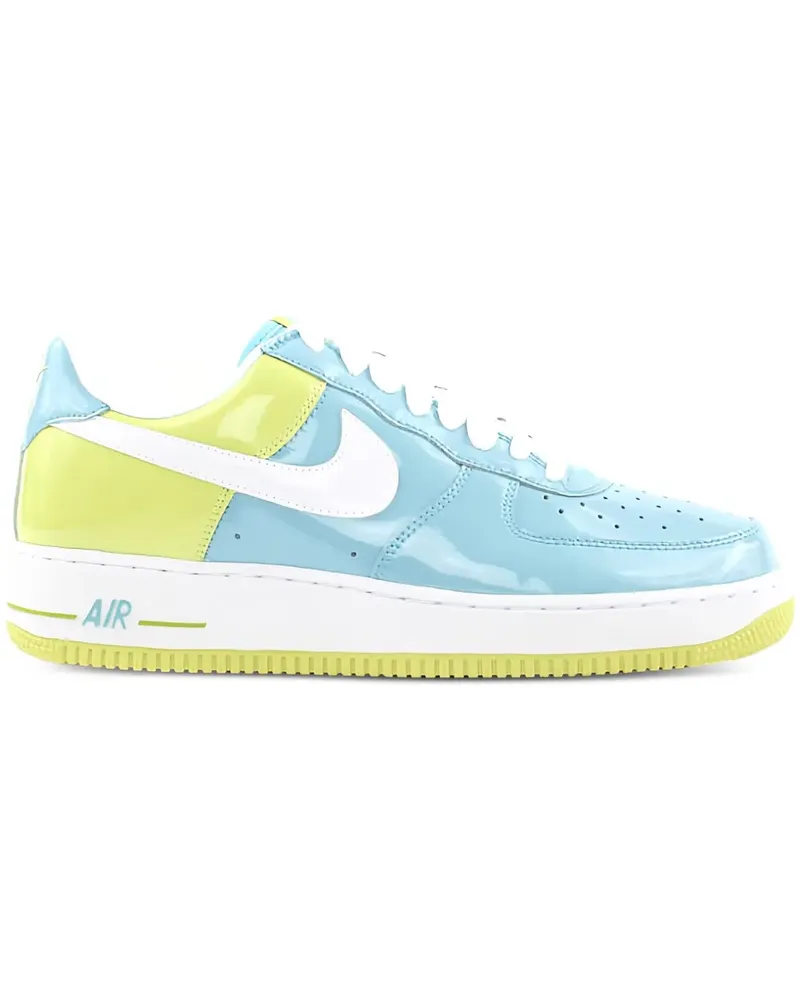 Nike Air Force 1 Premium "White/Atomic Green" Sneakers - Blau Blau