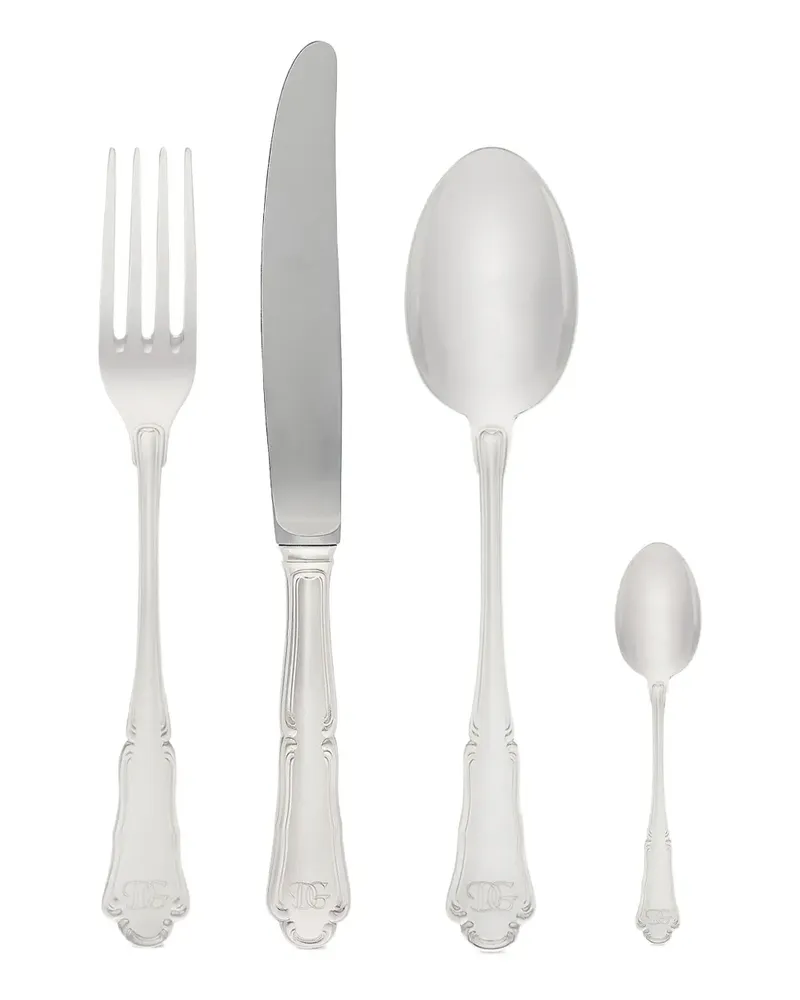 Dolce & Gabbana German Silver Besteck (4er-Set) - Silber Silber