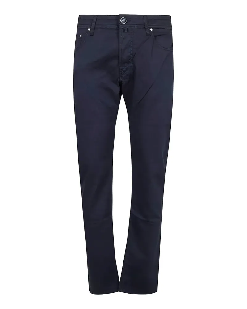 Jacob Cohën Nick Slim Diagonal Str. five-pocket jeans - Blau Blau