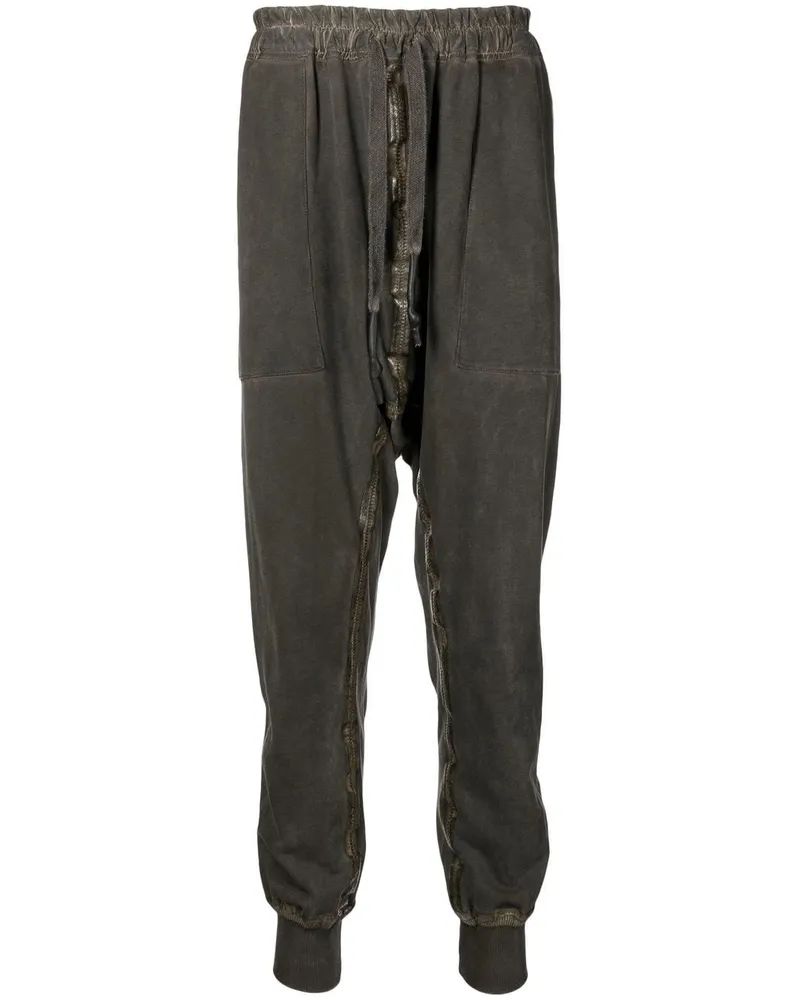 Isaac Sellam Tapered-Hose mit Reißverschlussdetail - Grau Grau