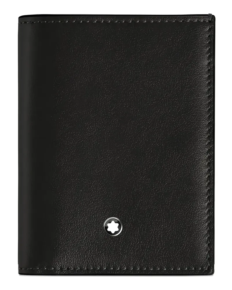 Montblanc Portemonnaie mit Logo - Schwarz Schwarz