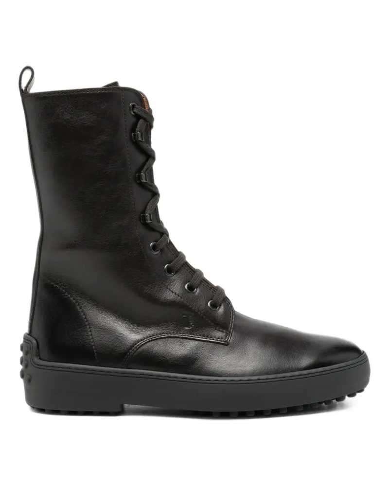 TOD'S Knöchelhohe Schnürstiefel - Braun Braun