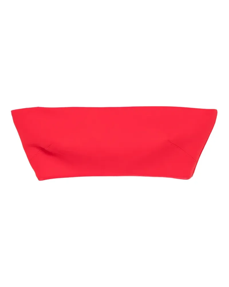 Maticevski Gebondete Bluse - Rot Rot