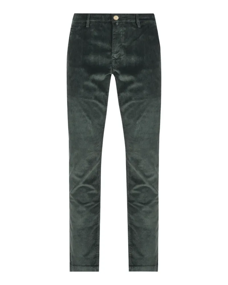 Jacob Cohën Hose in Cordoptik - Grün Grün