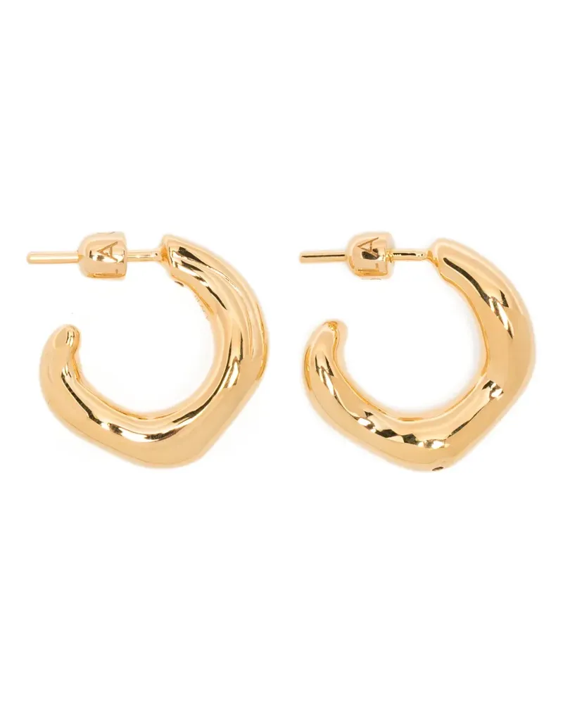 Maria Black Anil wavy-design earrings - Gold Gold