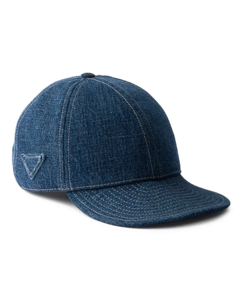 Prada denim baseball cap - Blau Blau