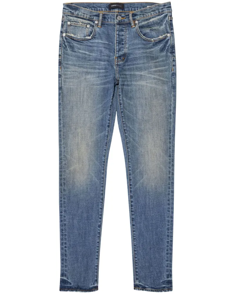 PURPLE BRAND P005 One Year Slim-Fit-Jeans - Blau Blau