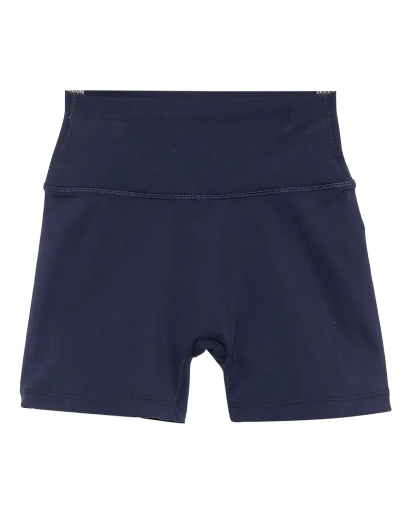 SPORTY & RICH logo-print shorts - Blau Blau