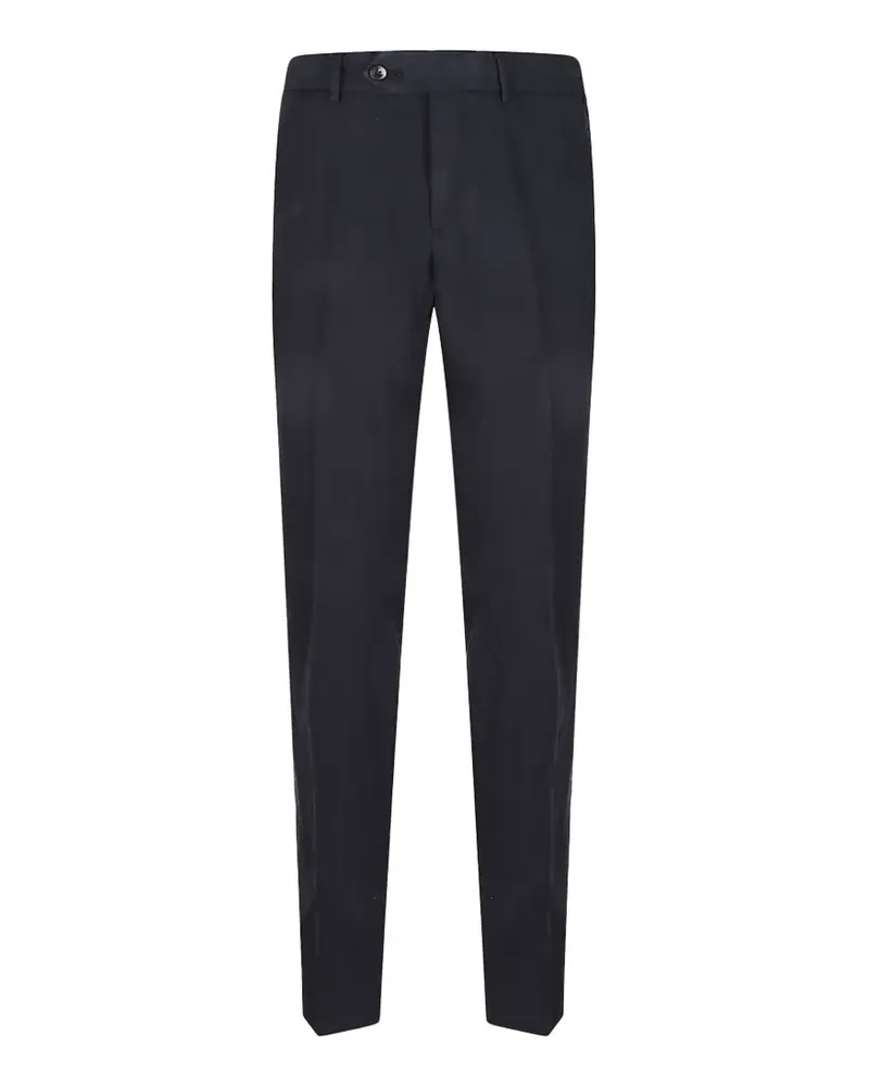 PT TORINO pressed-crease straight-leg trousers - Blau Blau