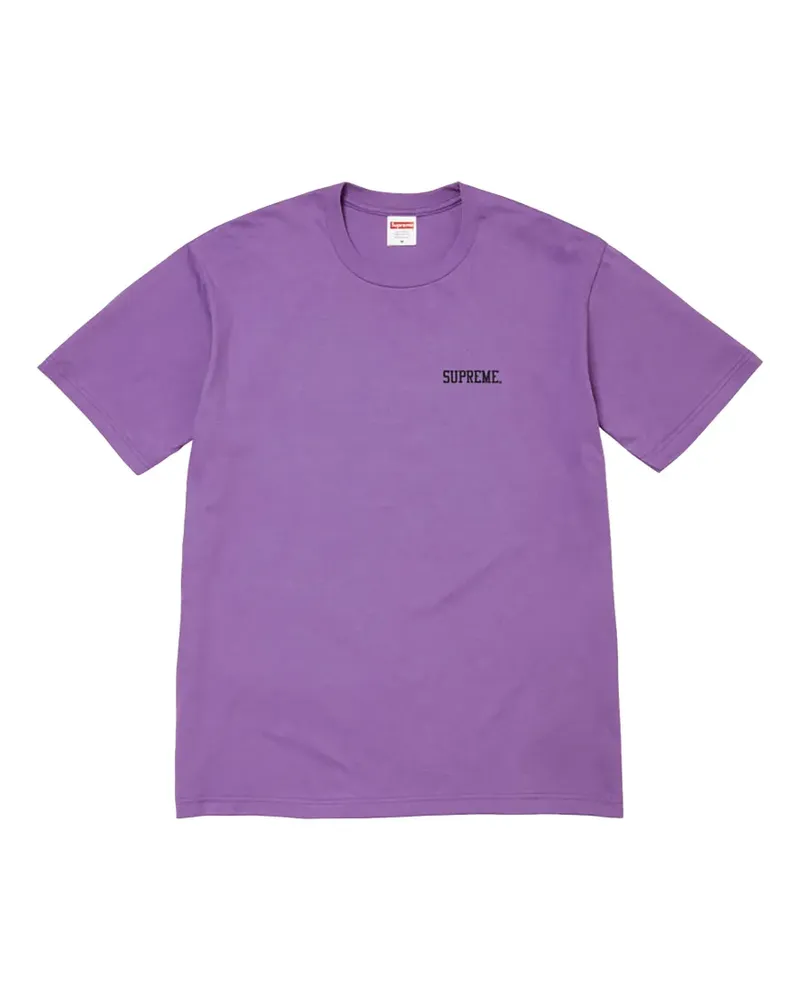 Supreme Being skull-print T-shirt - Violett Violett
