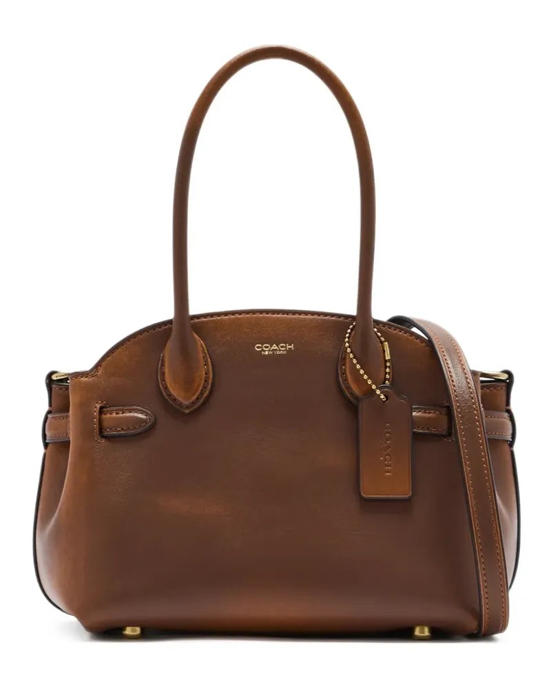 Coach Empire carryall bag 21 in loved leather - Braun Braun